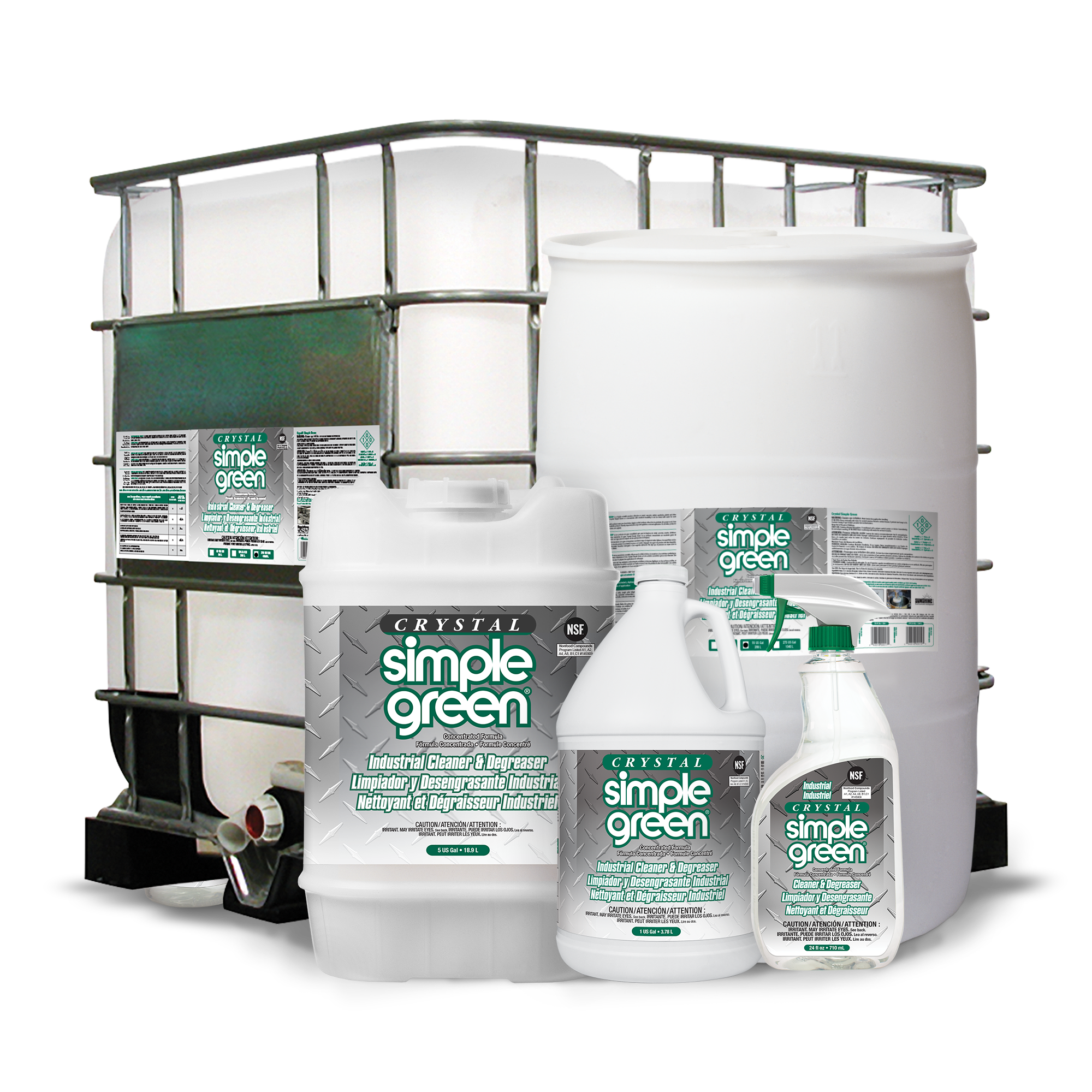 Simple Green® Crystal Limpiador y desengrasante Industrial